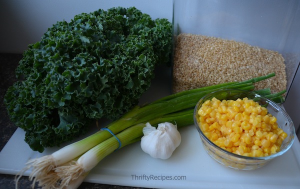 kale corn ingredients
