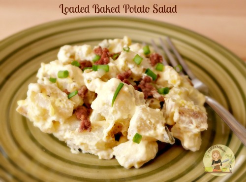 The Easiest 3 Step Loaded Baked Potato Salad 