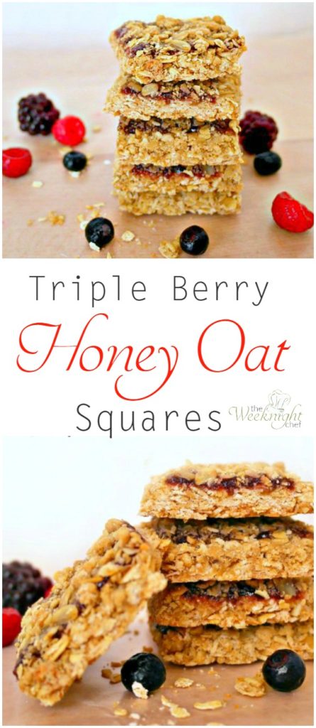 triple berry honey oat pin