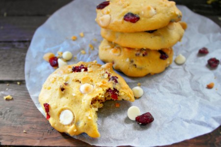 Cranberry White Chocolate Macadamia Nut Cookies Recipe